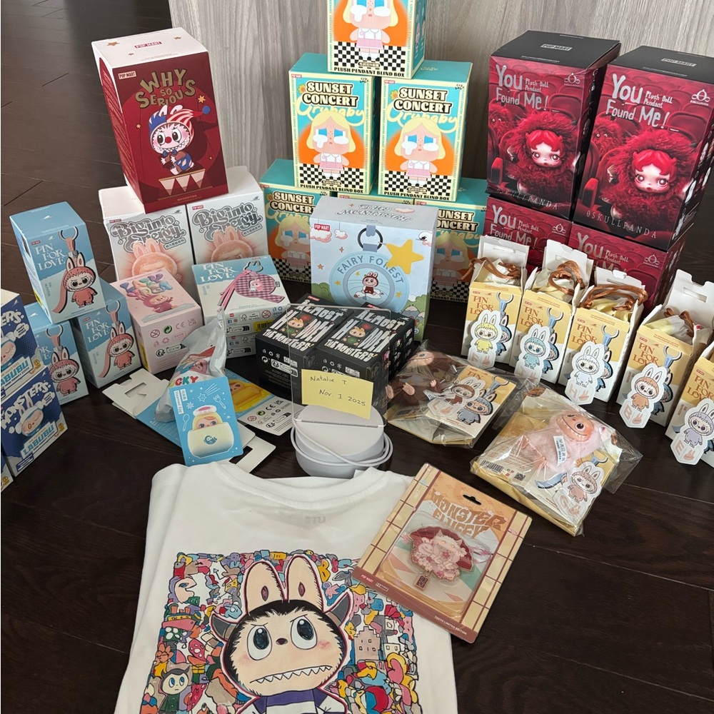 Popmart items! (Will make a different post for the items that you select!